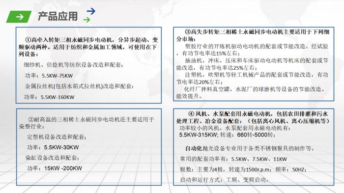 苏州苏礼能源科技有限公司---永磁同步电机产品优势